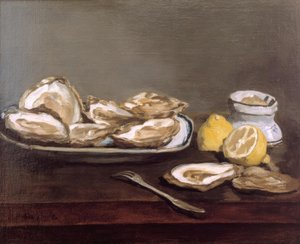 Ostras de Édouard Manet