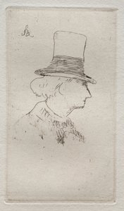 Baudelaire de perfil