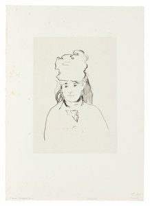 Berthe Morisot en silueta