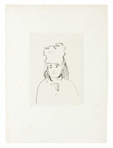 Berthe Morisot en silueta