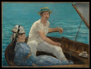 Paseo en barca de Édouard Manet
