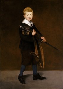 Niño con una Espada de Édouard Manet