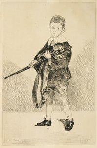 Niño con la Espada de Édouard Manet