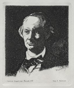 Charles Baudelaire de Édouard Manet