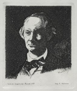 Charles Baudelaire de Édouard Manet