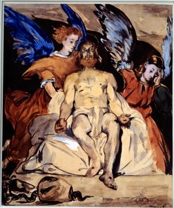 Cristo con ángeles de Édouard Manet