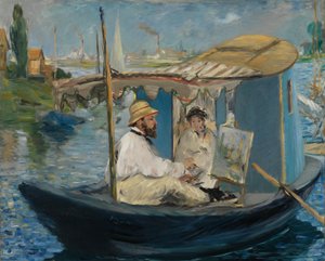 La barcaza de Édouard Manet