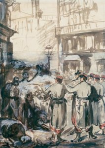 La barricada de Édouard Manet