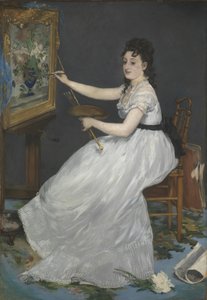 Eva Gonzalès de Édouard Manet