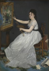 Eva Gonzalès. 1870 de Édouard Manet