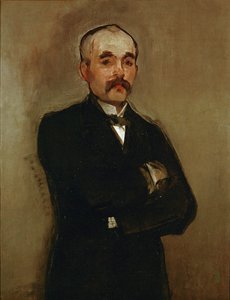 Georges Clemenceau ... (óleo sobre lienzo) de Édouard Manet