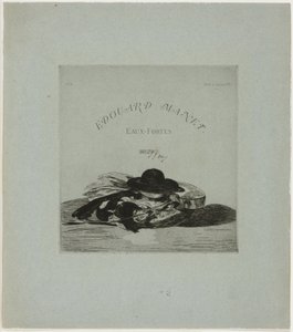 Sombrero y guitarra, frontispicio para la edición de catorce aguafuertes