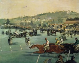 Carreras de Caballos, 1872 de Édouard Manet