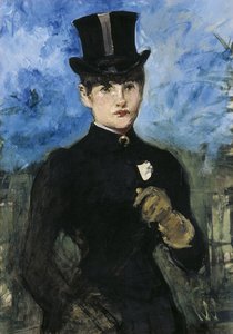 Amazona, de Frente, c. 1882 de Édouard Manet