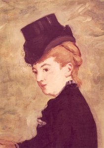 Mujer a caballo o Madame Lefebure a caballo de Édouard Manet