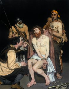 Jesús burlado por los soldados de Édouard Manet