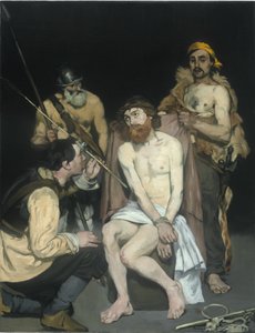 Jesús burlado por los soldados, 1865 de Édouard Manet