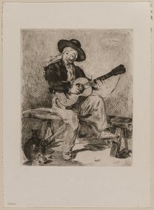 Le Guitarrero, 1861