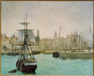 El puerto de Calais de Édouard Manet