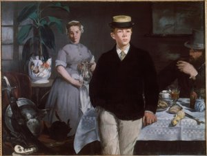 El almuerzo en el taller de Édouard Manet