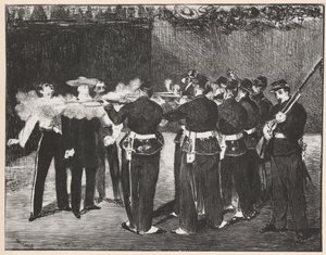 La ejecución de Maximiliano de Édouard Manet