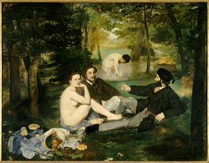 Almuerzo sobre la hierba de Édouard Manet