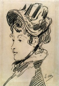 Madame Jules Guillemet, c1880 de Édouard Manet