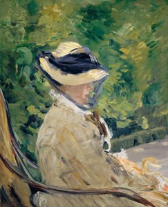 Madame Manet en Bellevue de Édouard Manet