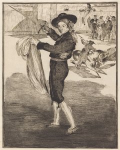 Mlle. Victorine con el traje de una «Espada» (L