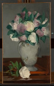 Peonías de Édouard Manet