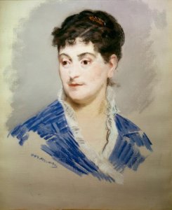 Retrato de la Sra. Emile Zola de Édouard Manet