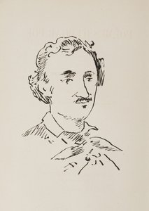 Retrato de Edgar Allan Poe, 1889 de Édouard Manet