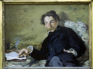 Stéphane Mallarmé (1842 - 1898) - por Edouard Manet de Édouard Manet