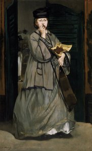 Cantante callejera de Édouard Manet