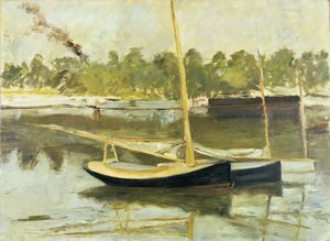 Estudio de un barco en Argenteuil de Édouard Manet