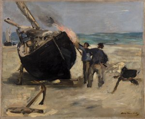 alquitranar el barco