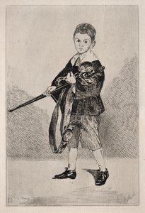 El niño con una espada de Édouard Manet