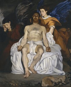 El Cristo muerto con ángeles de Édouard Manet