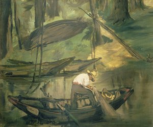 El pescador, c.1861 (óleo sobre lienzo)