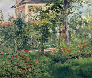 El jardín en Bellevue, 1880 de Édouard Manet