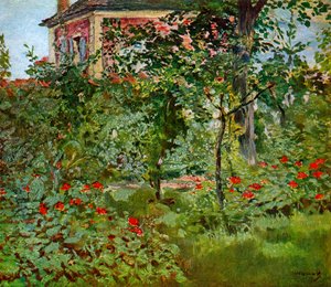 El Jardín en Bellevue, 1880 de Édouard Manet
