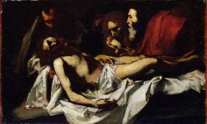 El entierro de Cristo de Édouard Manet