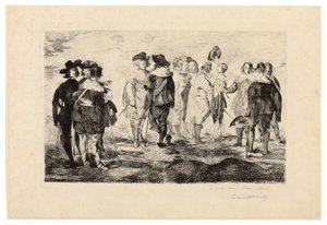 Los pequeños Cavaliers de Édouard Manet