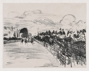Las Carreras, 1865 de Édouard Manet