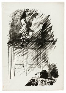 El Cuervo sobre el Busto de Palas ("Posado sobre un busto de Palas..."), de El Cuervo (Le Corbeau)