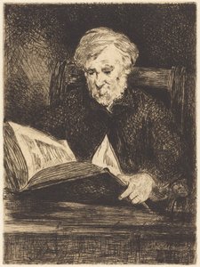 El lector de Édouard Manet
