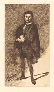 El actor trágico de Édouard Manet