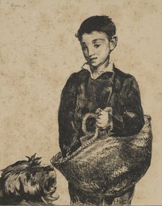 El erizo (Le gamin) de Édouard Manet