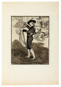 Victorine Meurent en el traje de un "Espada" de Édouard Manet