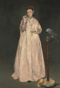 Joven dama en 1866 de Édouard Manet